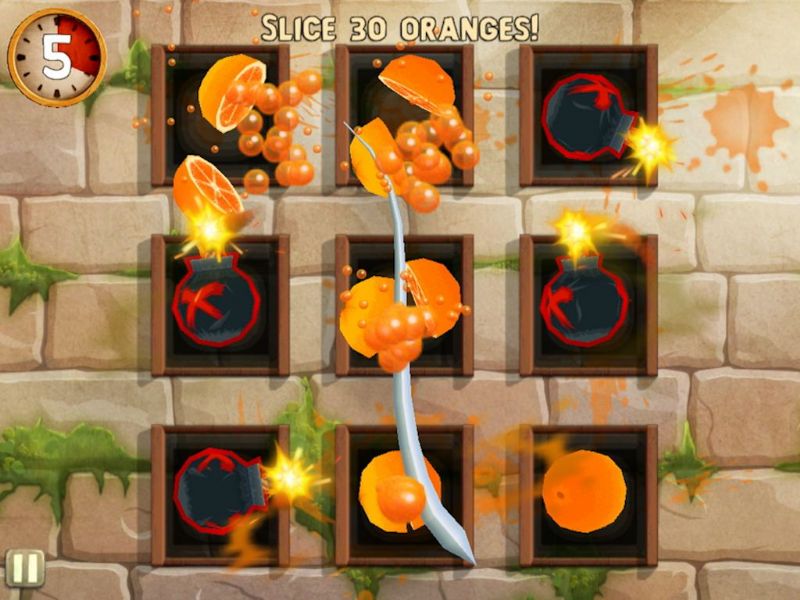 Puss In Boots:Fruit Ninja lite edition now available
